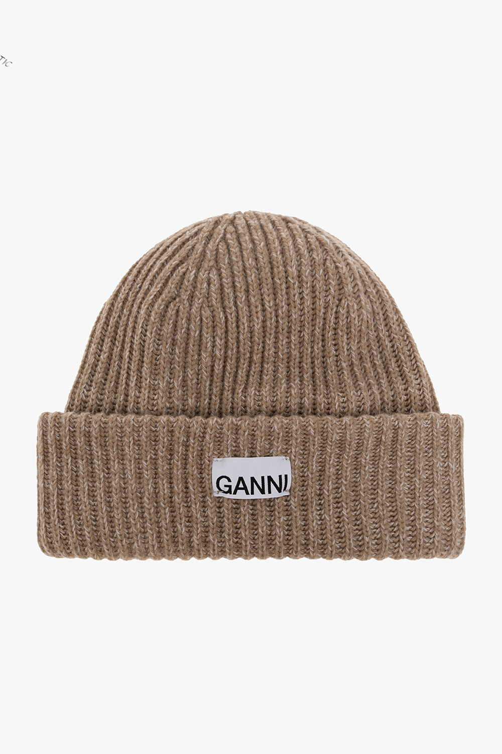 Ganni Beanie with logo Women's Accessories Vitkac
